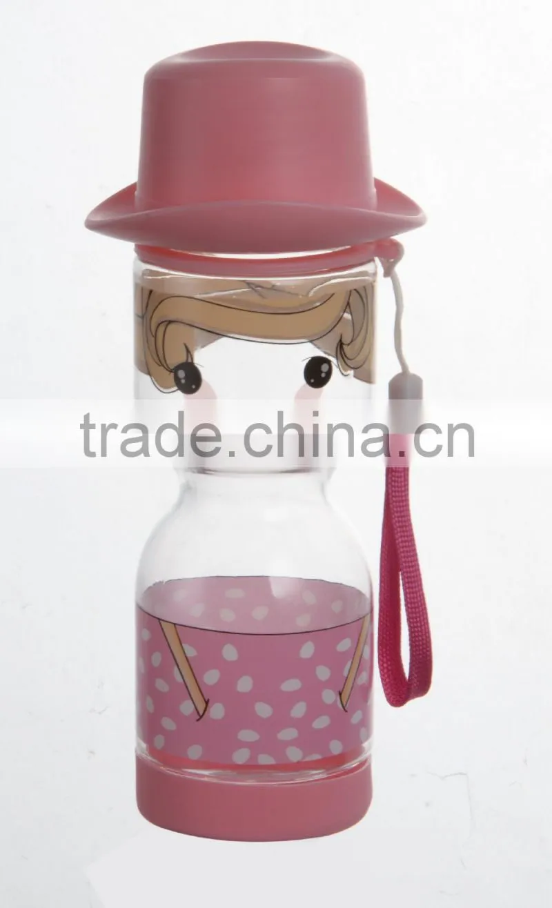 factory-direct plstic hat cup ,unbreakable soda bottles,food grade handy bottles
