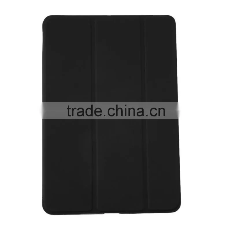 Ultra Slim Tri-Fold PU Leather Case with Crystal Hard Back Smart Stand Case Cover for iPad mini 1 2 3 7.9" tablet Flip Cover