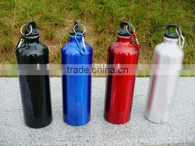 different sizes aluminum material promotional gift OEM water bottle