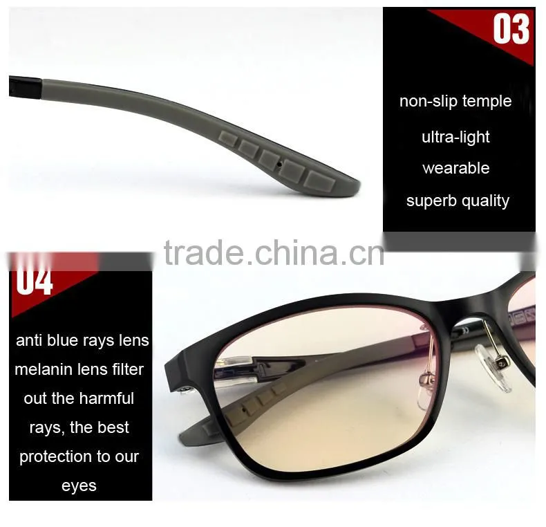 2016 fashion optical glasses Anti Blue Light Computer Glasses