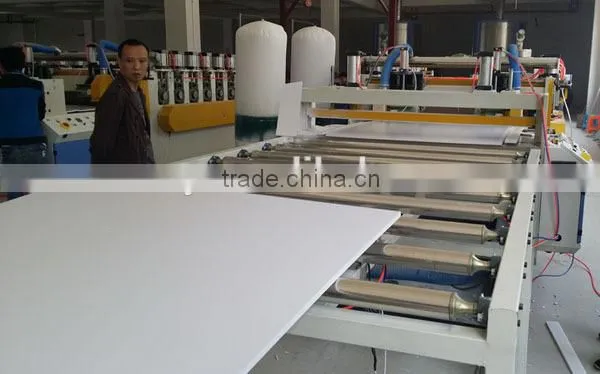 plastic furniture board making machine/pvc foam board production line