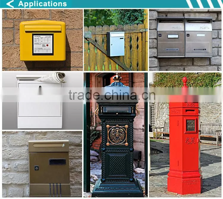 Excellent Material New Design has Paper Barrel Large Mailbox