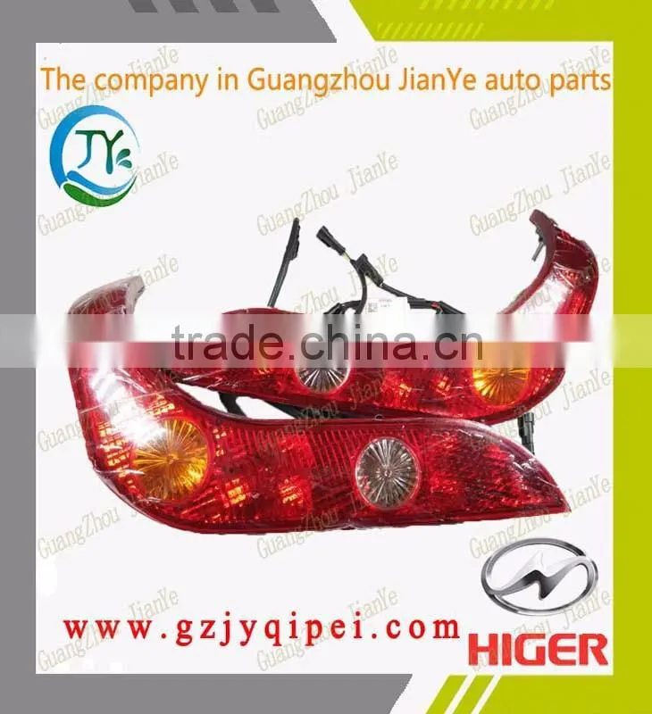 Hot sale KLQ6798 Higer bus parts left and right red combination tail light rear lamps 24V