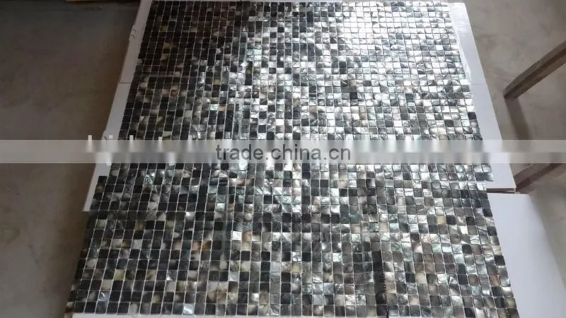 elegant black lip shell mother of pearl mosaic