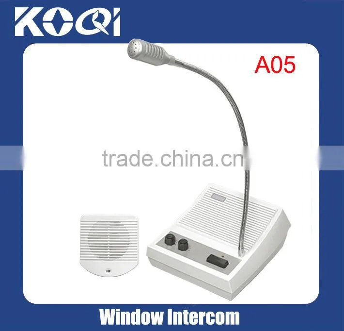 A05 Dual-way intercom for counter two-way interphone