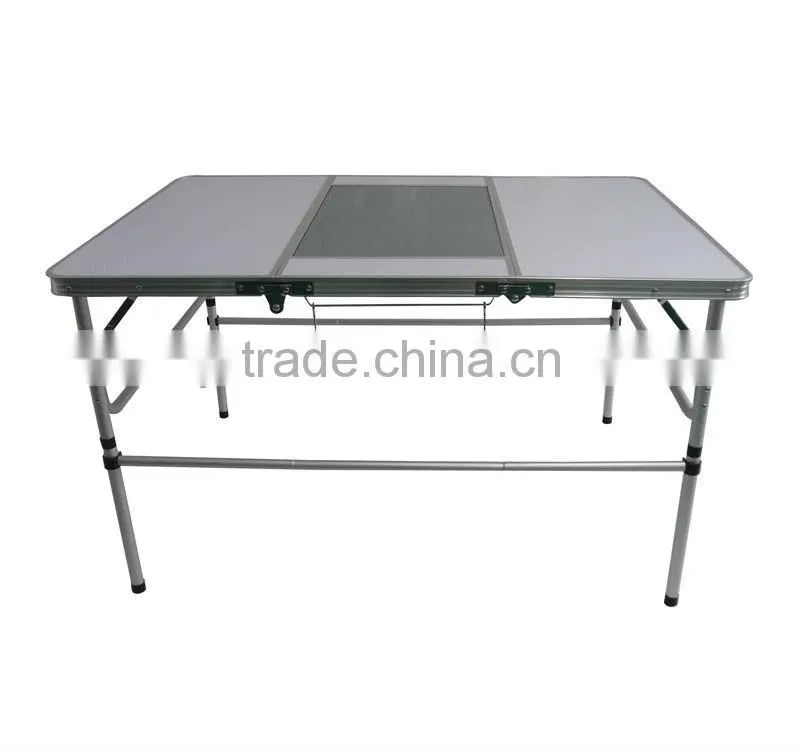aluminum bbq stainless steel table