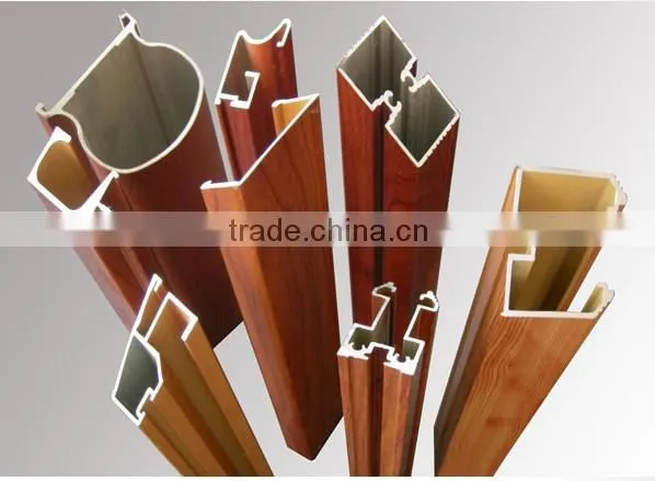 aluminium 6061-t5 alloy with wooden grain