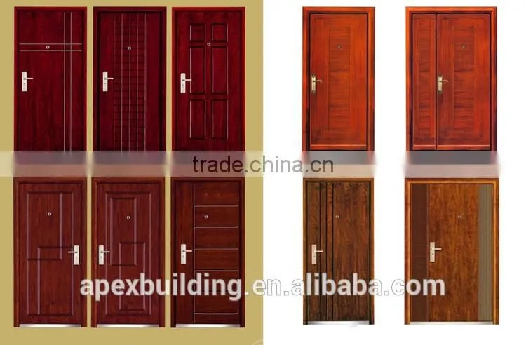 Turkey solid wood armored door armored wood door, bullet proof door ,anti-theft door
