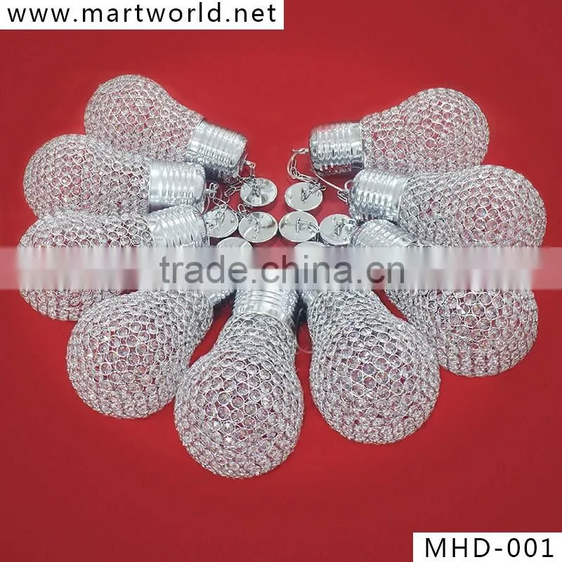 wedding led RGB lamp shape crystal chandelier new design chandelier lighting wedding decoration party decoration (MHD-001)
