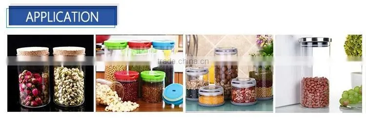 large and thick food glass tube