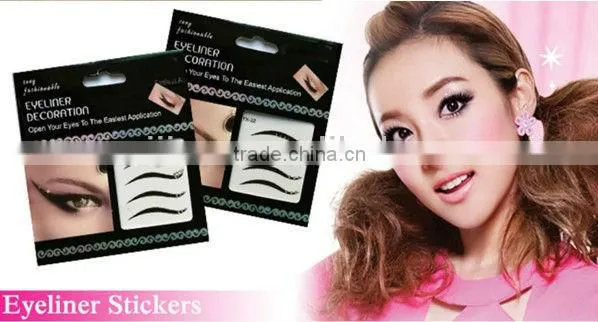Tattoo eyeliner temporary/eyeliner tattoo sticker