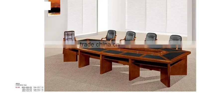 luxury u shaped conference room table factory sell directly YC5