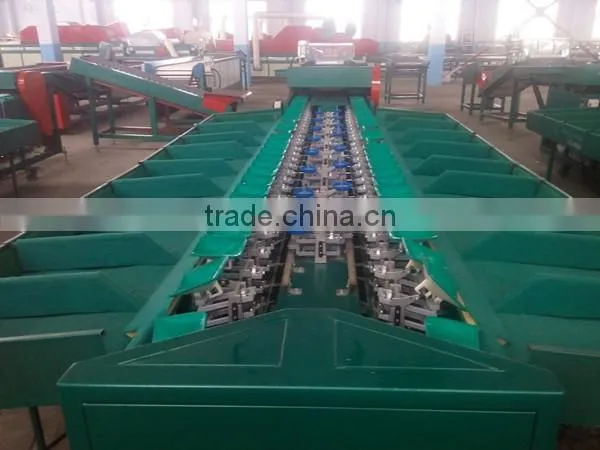 fruit vegetable stainless steel sorting table