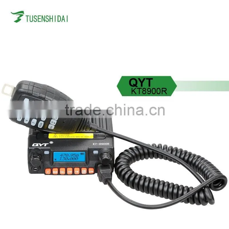Long Range DTMF PTT ID Triple Band Car Radio QYT KT-8900R 25W Mobile Radio Transceiver