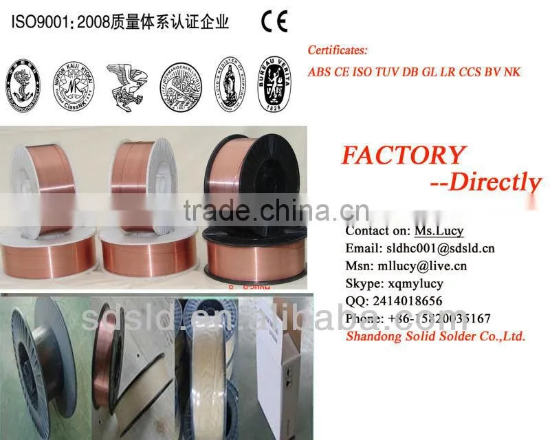 Pail pack welding wire ER70S-6