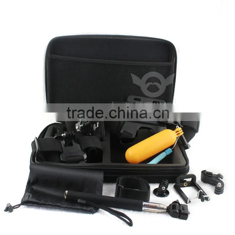 Wholesale XTW 12-in-1 Essential Camera Accessories Kit for GoPro HERO 2/3/3+/4/4 Session