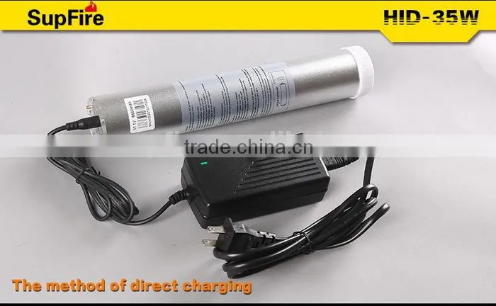 35W 4500lm HID High Bright Rechargeable HID torch light