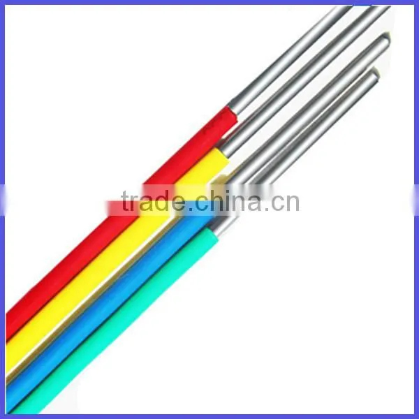 600V single core cu/pvc 600v insulated pvc copper strand TW THW cable wire