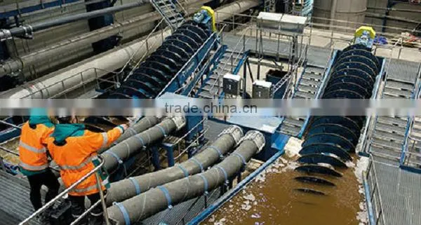Advanced coal spiral classifier for mining
