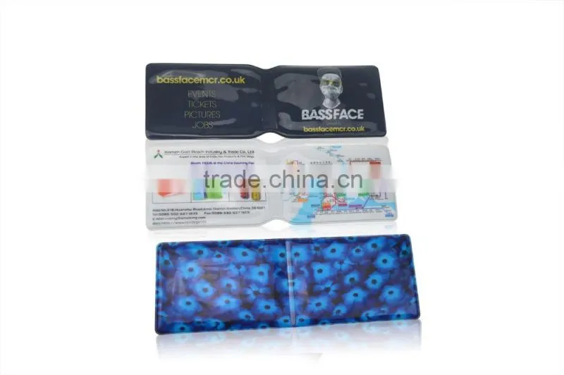 2015 Portable Soft PVC Wallet ID Card Holder Made By PVC