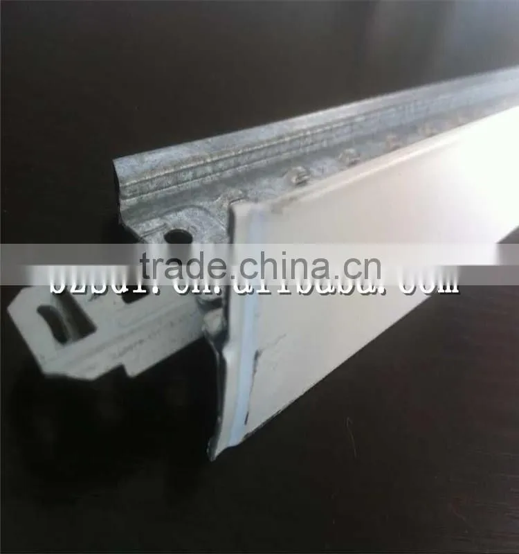 Galvanized Groove T Grid suspended ceiling Main Tee/Cross Tee/Wall angle
