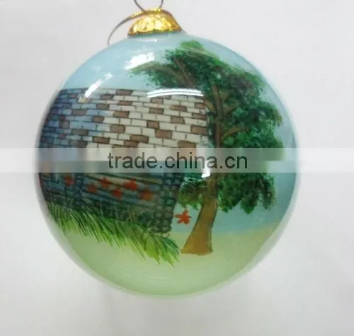 decoration glass ball,frosted glass ball,holiday glass ball