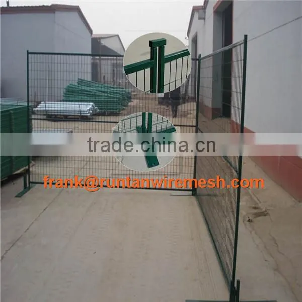 Australia standard construction hot dipped galvanized steel tube welded temp fence