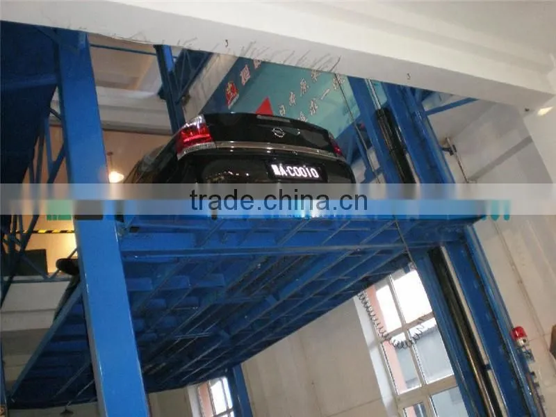 Fully customizable smart hydraulic protection elevator parking system