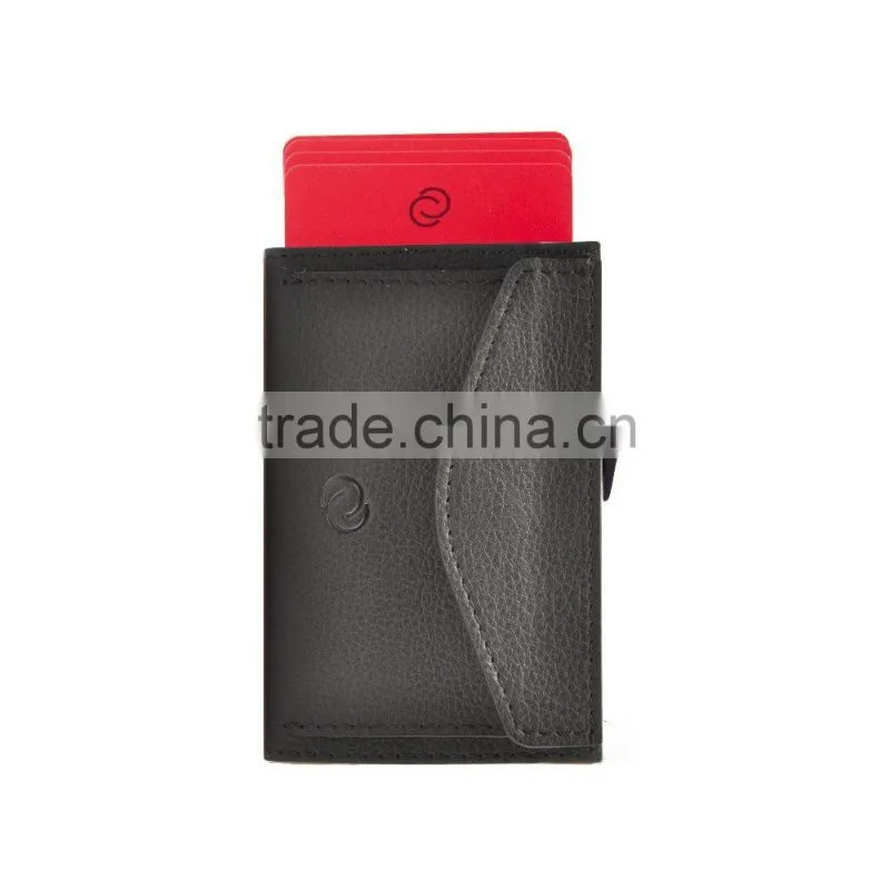 001 handcraft cardholder men slim credit card holder Dark Brown