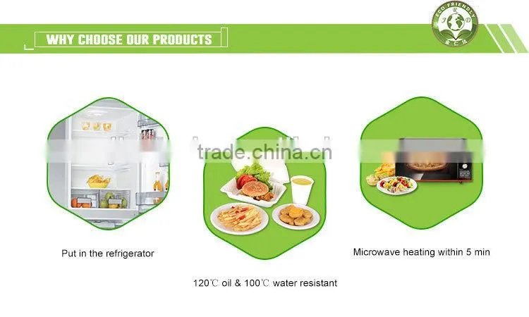 sugarcane bagasse disposable tableware/ biodegradable tableware/ biodegradable plates