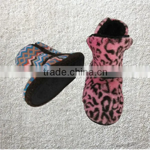 2014 fashion colorful knitted ladies women winter boots