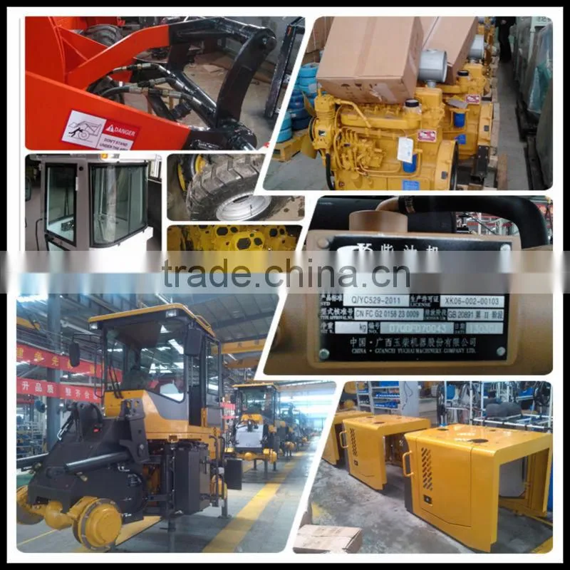 LGB680 WZ30-25 backhoe loader with YUCHAI diesel engine only 27800usd per unit