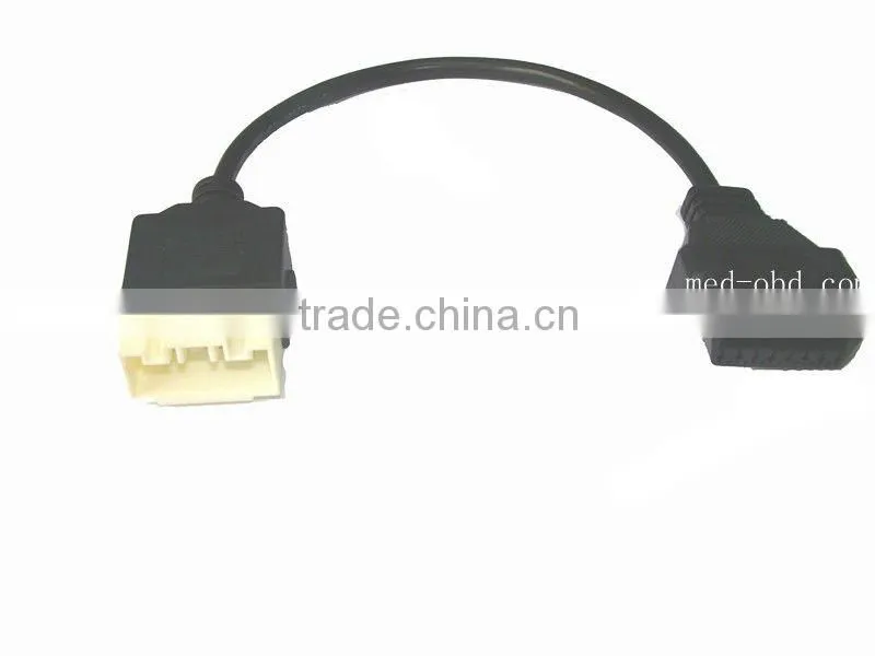 OBD2 cable OBD2 Interface OBD2 16PF to 20PM for isuzu