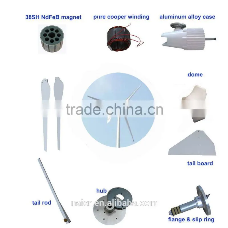 New Model 5kw wind turbine generator