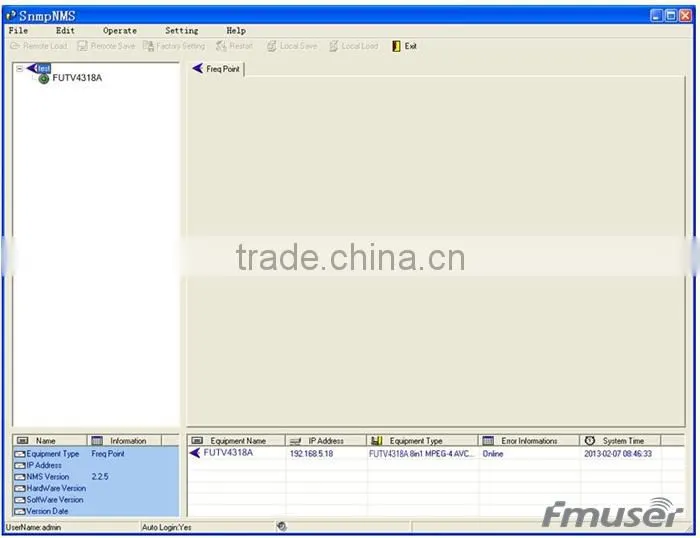 FUTV4318A HDMI/SDI 8CH in 1 MPEG-4 AVC/H.264 HD Encoder