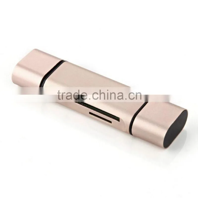 3 in 1 Card Reader USB Type C 2-Slot TF / SD Memory Card Adapter for Macbook smartphone