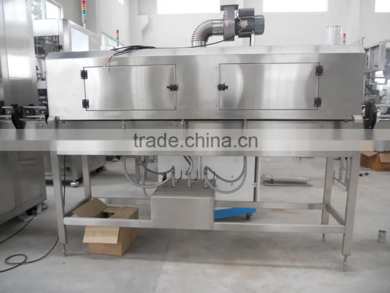 2015 hot sale automatic bottle shrink sleeve labeling machine