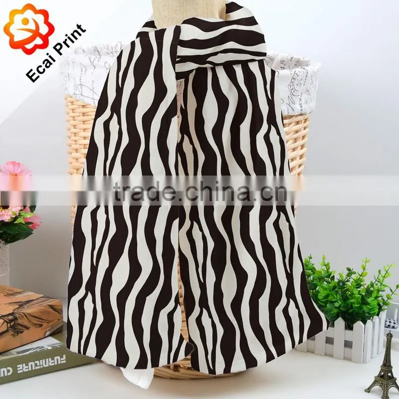 soft hot sale sublimated digital printing winter scarf