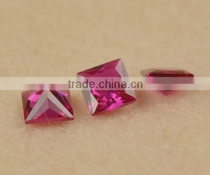 5# synthetic gemstone rough ruby corundum for sale