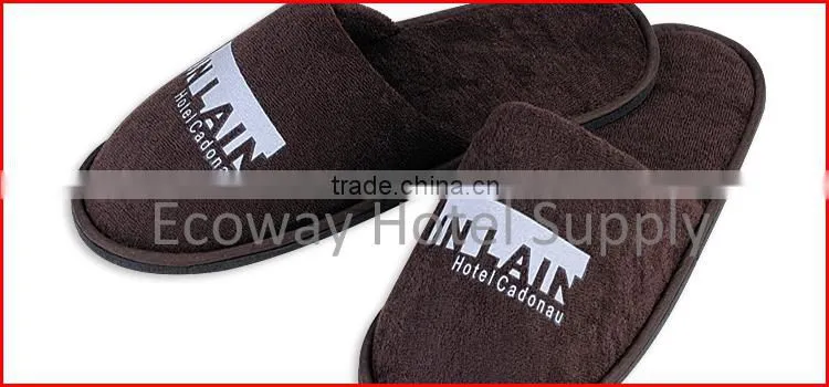2016 Factory OEM Hot Sale Disposable Cheap Personalized Hotel Slippers