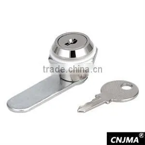 Tabular Semicircle Type Cam Lock with Steel Keys Furniture Lock