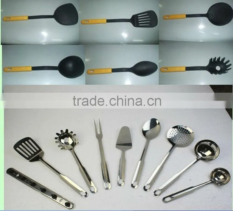 QANA promotional satinless steel products stainless Steel Kitchenware set