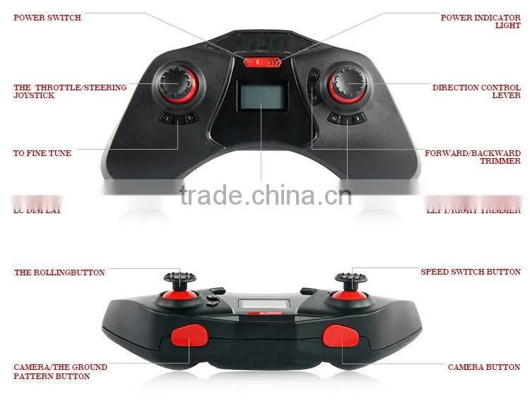 2016 hot 2 in 1 drive and fly 2.4G RF racing drone
