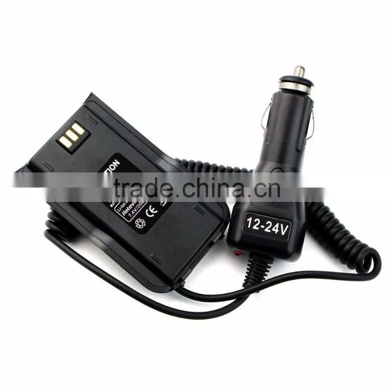 Car Charger Battery Eliminator for TYT MD380 RT3 Two-way Radio Walkie Talkie