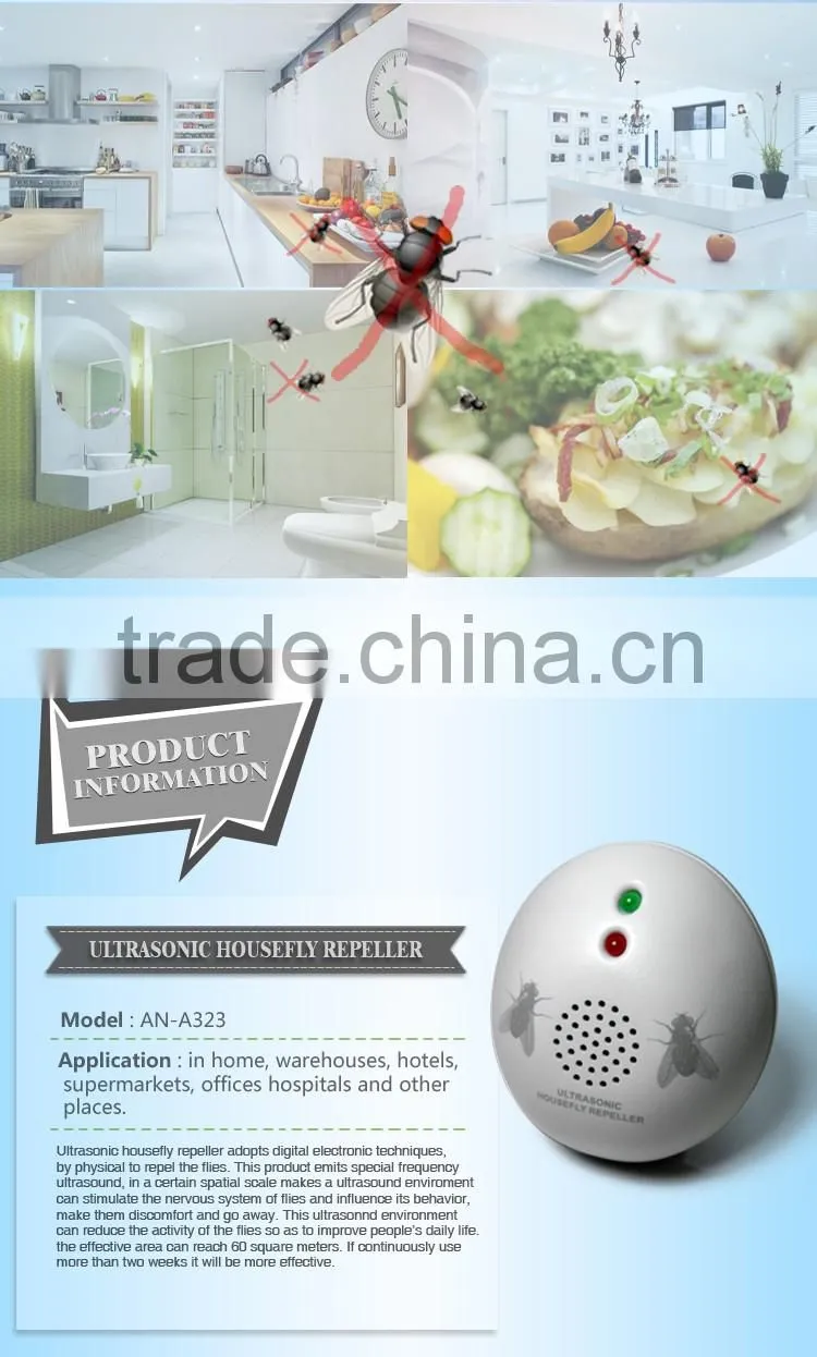 Top rated China House Electronic Ultrasonic fly Repeller