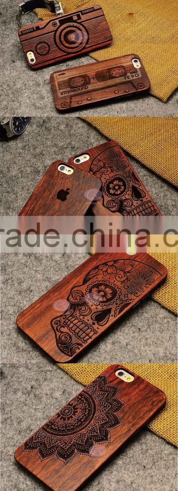 bamboo cell phone cases wood for iphone4