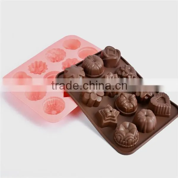 Cute shapes silicone fruit soap mold