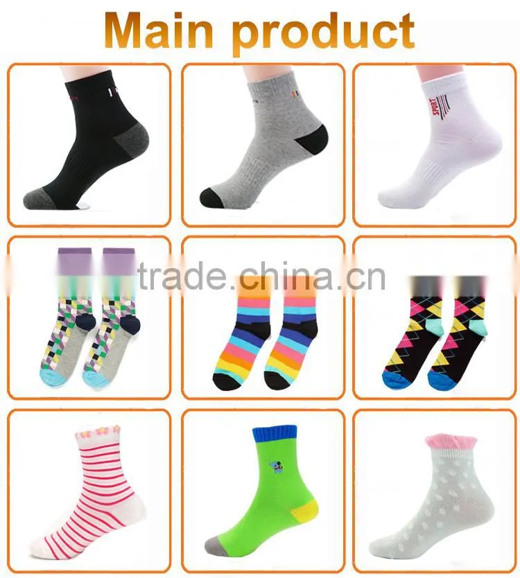 bright colored ankle socks ,home socks ,custom jacquard socks