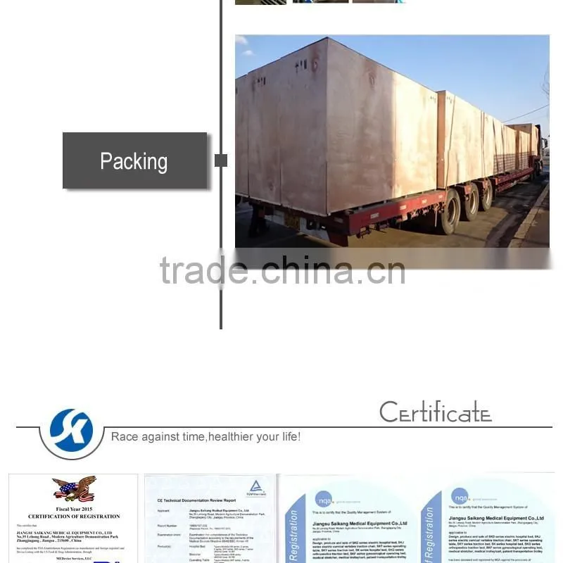 BV Certification Beautiful Coffin Trolley