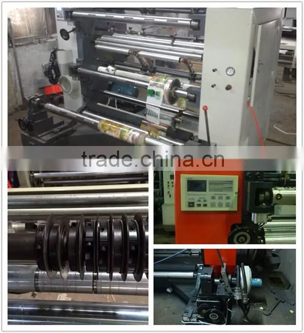 Automatic paper roll cutting machine